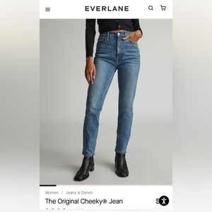 Everlane Original Cheeky Jean size 33